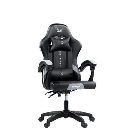 เก้าอี้เกมมิ่ง TENGUGAMINGGEARS รุ่น ONIMARU (CH-ON-SL) สีดำ (เบาะหนัง)_0